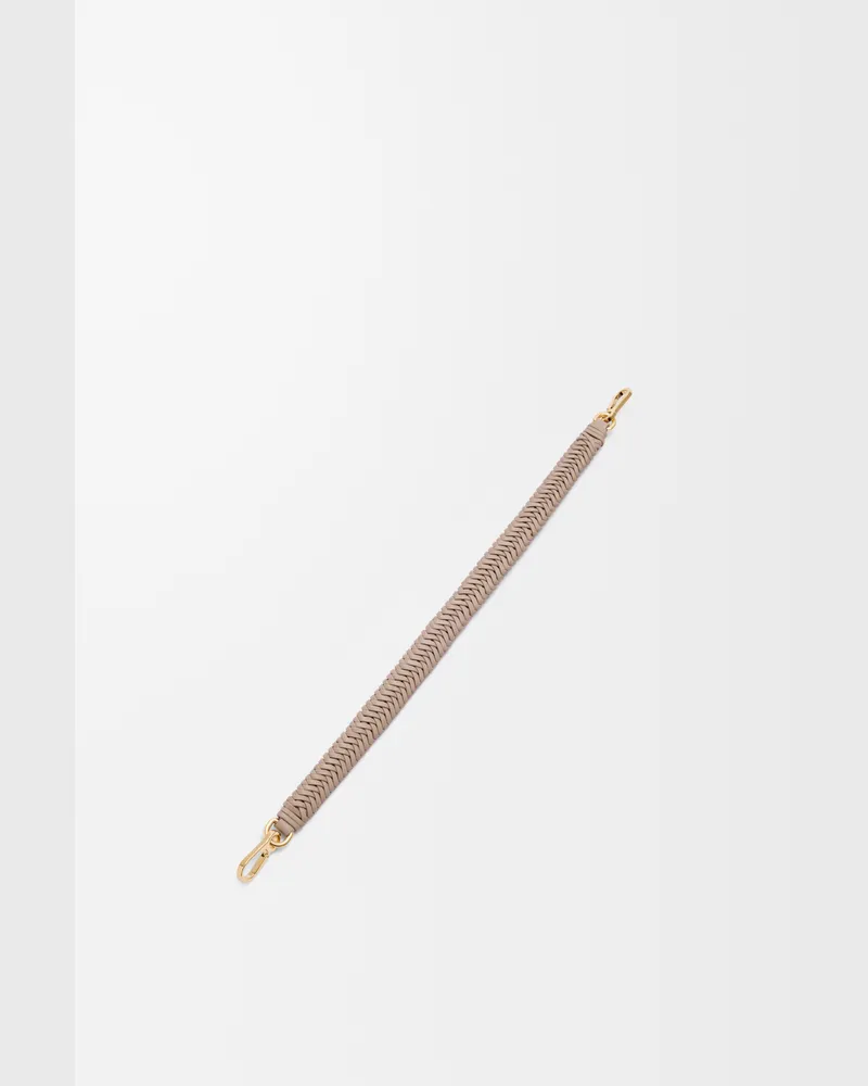 Loewe Arrow Short Strap In Leather skin Mujer Sand