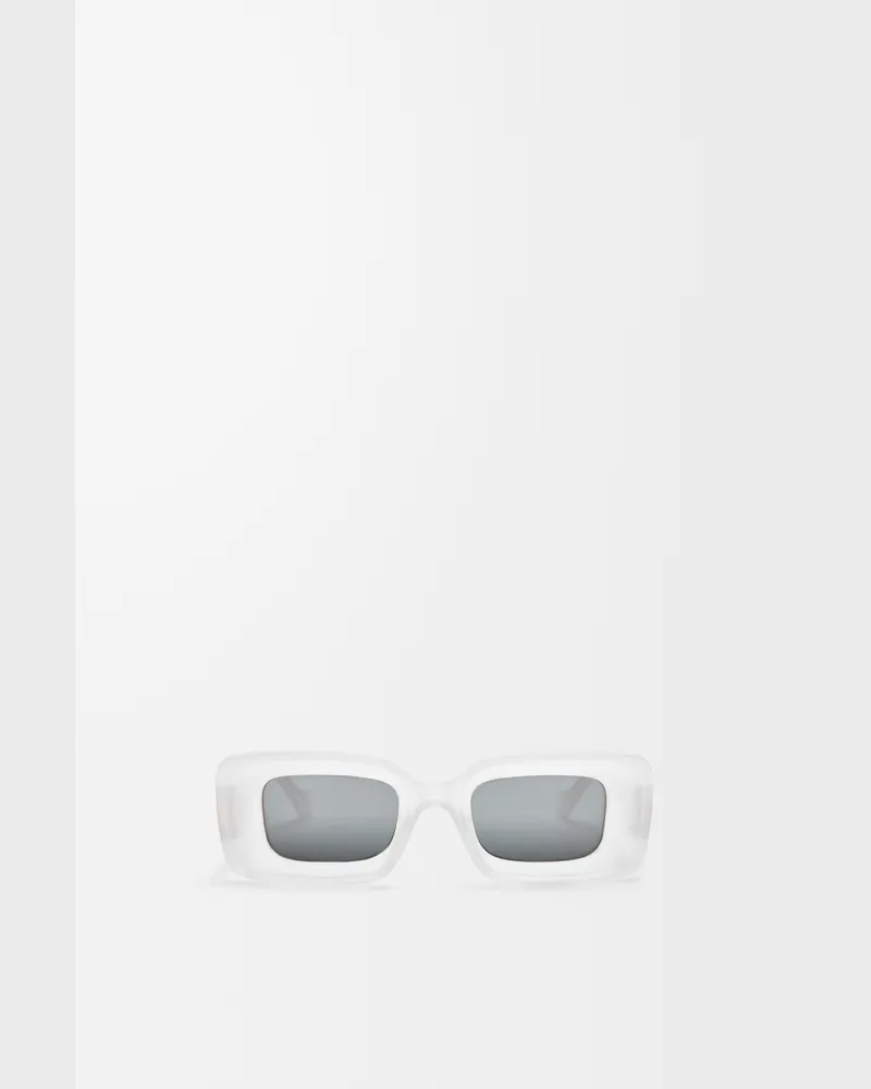 Loewe Rectangular Sunglasses Mujer White