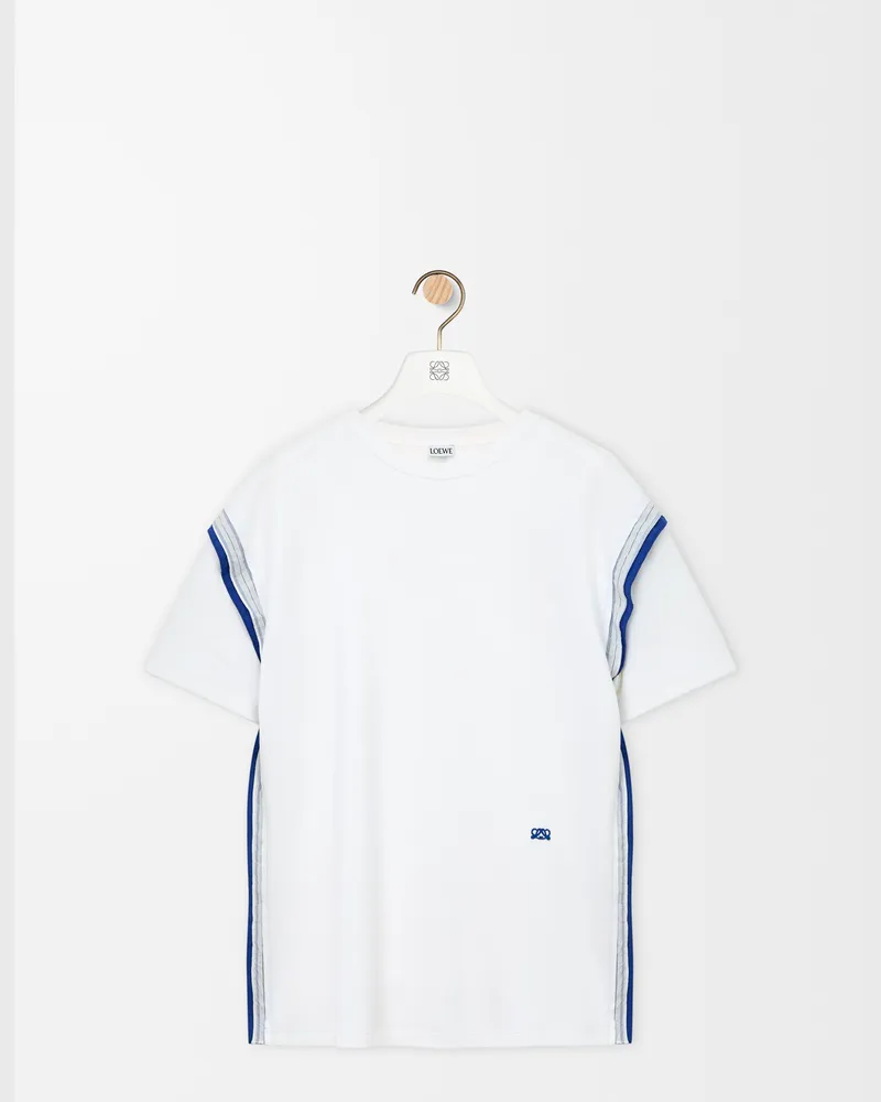 Loewe T-shirt In Cotton Blend Size Mujer White