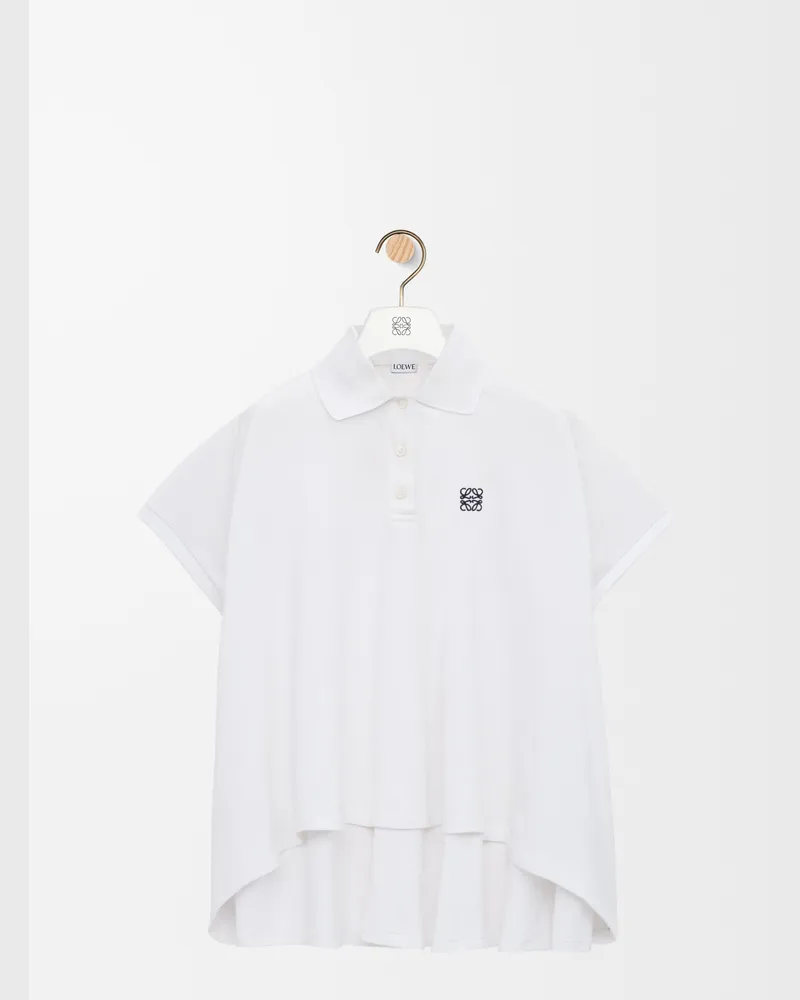Loewe Polo In Cotton Size Mujer White