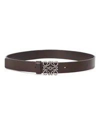 Loewe Luxury Chunky Anagram belt in calfskin Dark