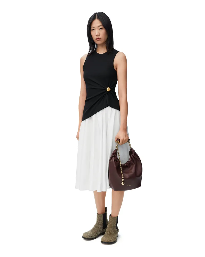 Loewe Luxury Skirt in cotton Optic