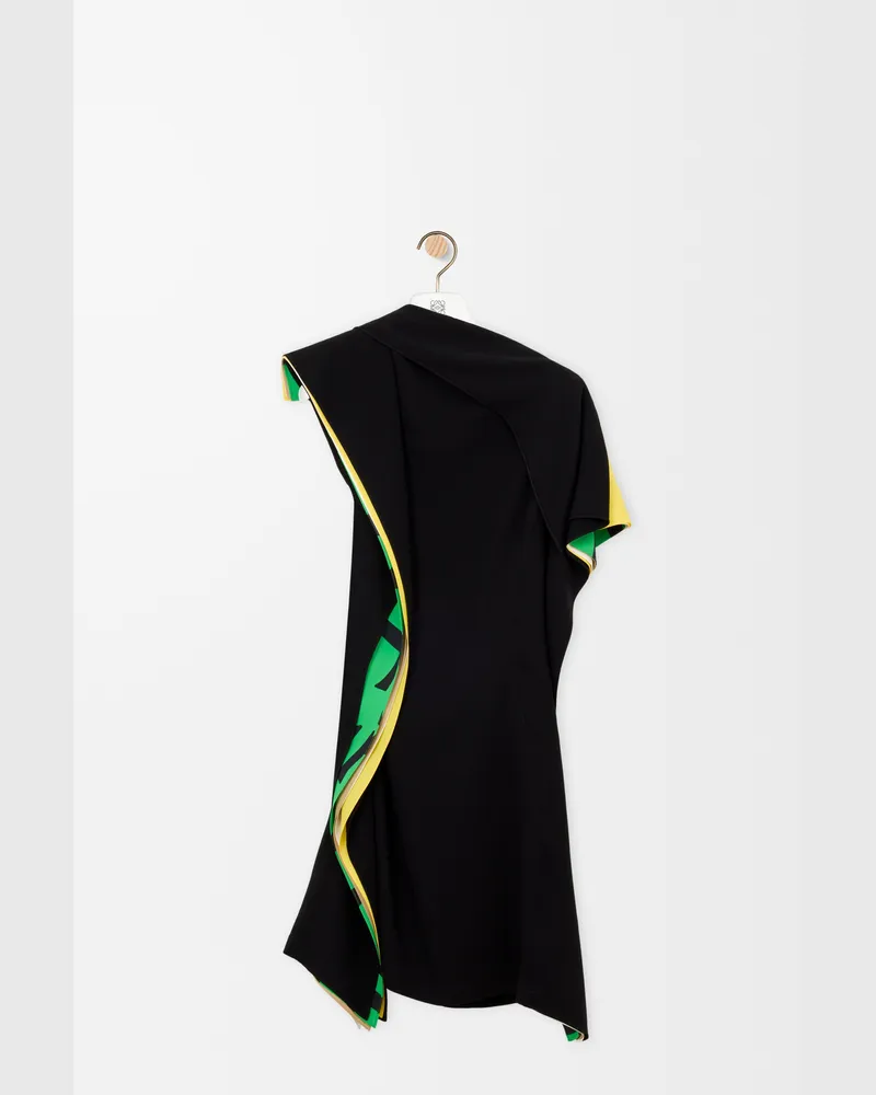 Loewe Dress In Stretch Viscose Size Mujer Black