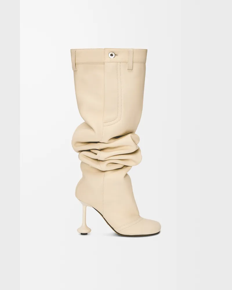 Loewe Toy Over The Knee Boot In Nappa Lambskin Size Mujer Oat