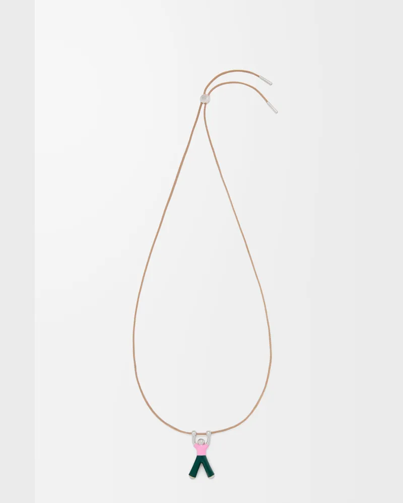 Loewe Luxury Hanging Acrobat pendant in sterling silver