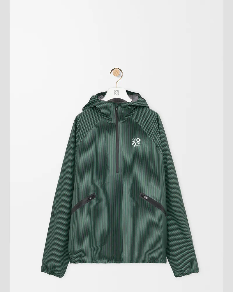 Loewe Storm Anorak In Technical Shell Size Hombre Green