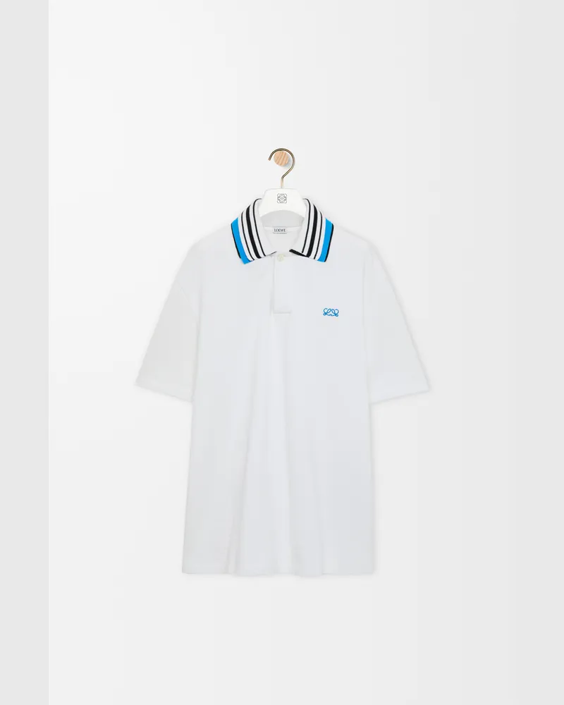 Loewe Polo In Cotton Size Hombre White