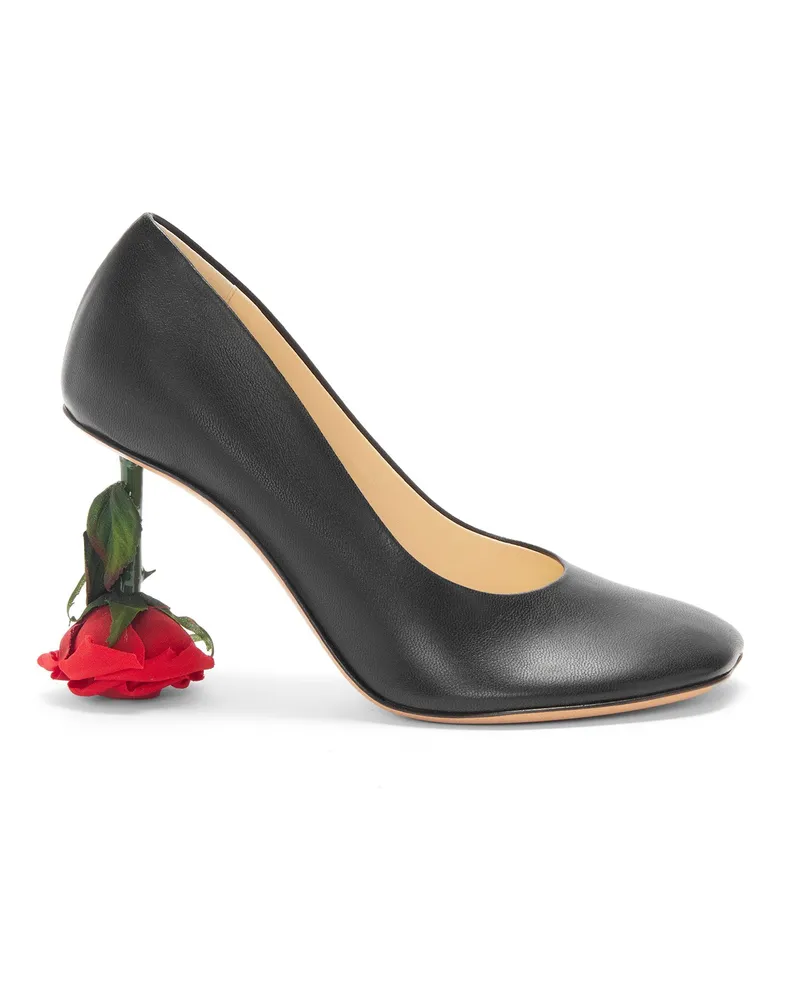 Loewe Luxury Toy Rose pump in lambskin Black