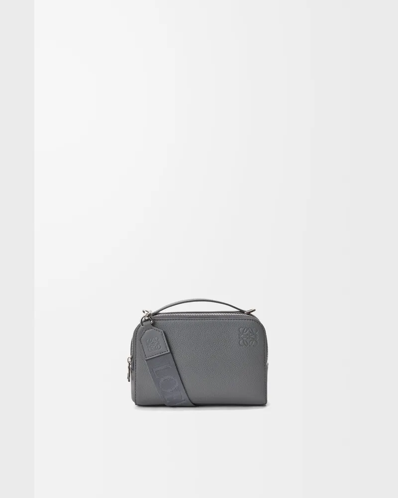 Loewe Mini Crossbody Camera Bag In Soft Grained Leather skin Hombre Blue