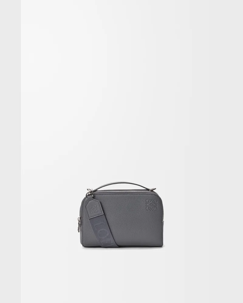 Loewe Mini Crossbody Camera Bag In Soft Grained Leather skin Hombre Blue