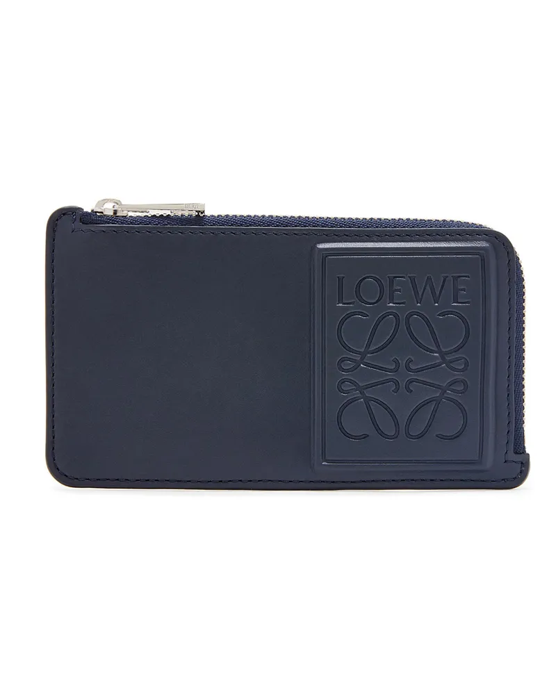 Loewe Luxury Coin cardholder in satin calfskin Deep