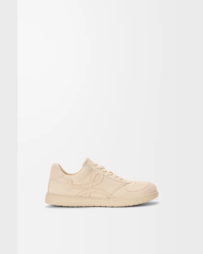 Loewe Jambo Sneaker In Suede Leather skin Size Hombre Oat