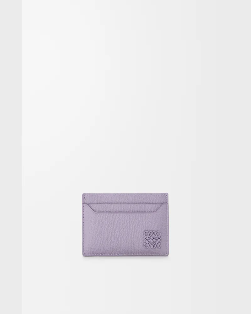 Loewe Anagram Plain Cardholder In Pebble Grained Leather skin Mujer Dirty