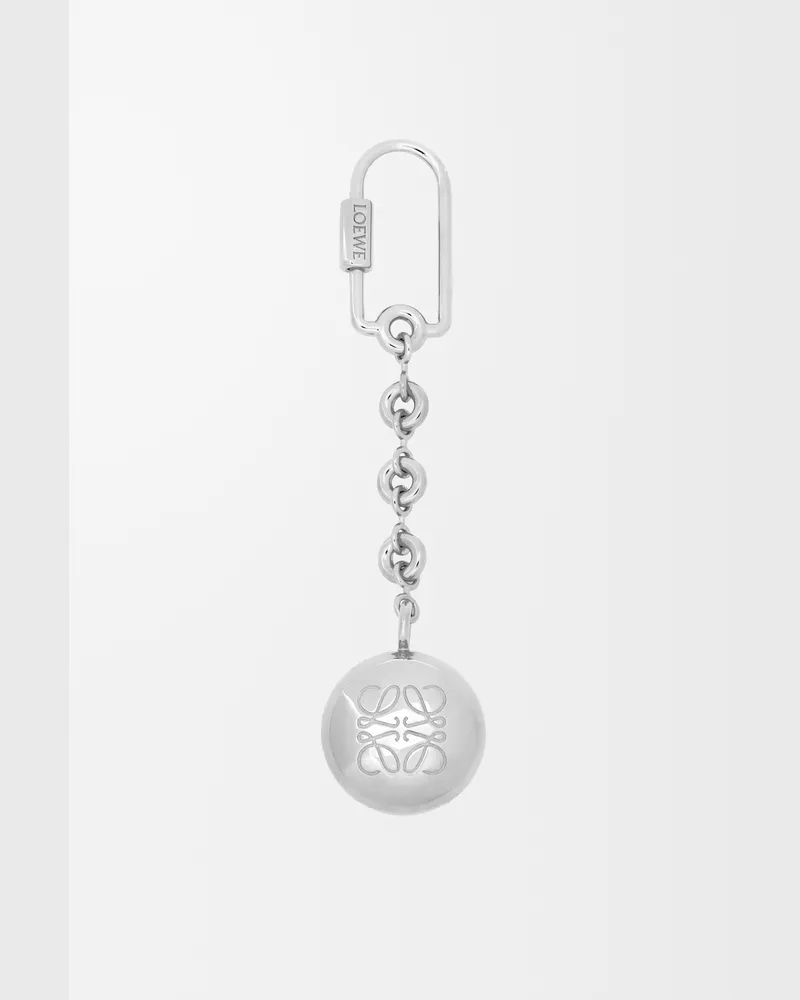 Loewe Pebble Keyring Mujer Silver