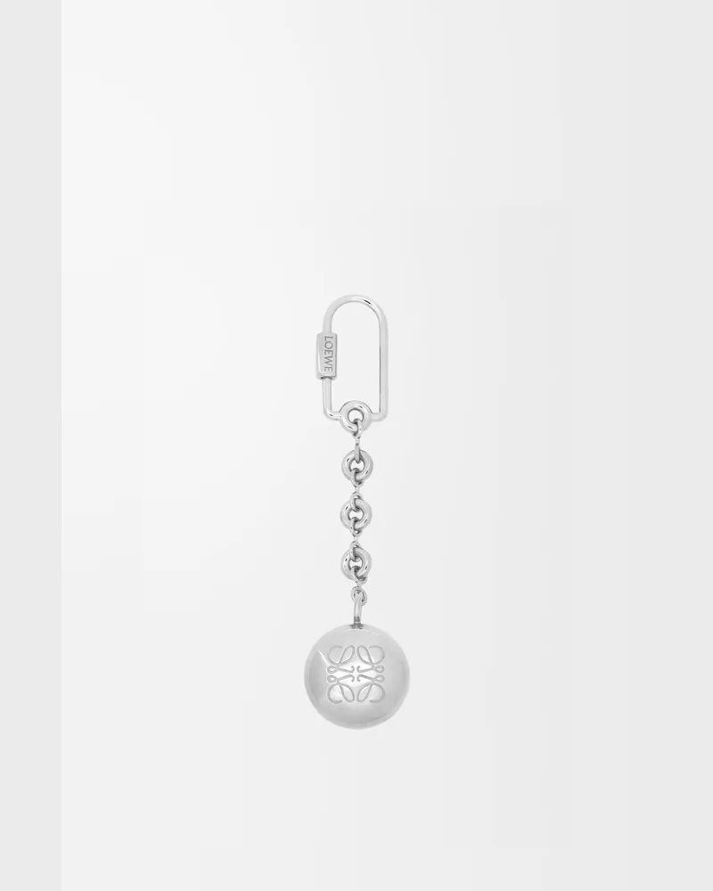 Loewe Pebble Keyring Mujer Silver