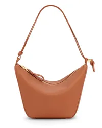 Loewe Luxury Mini Hammock Hobo bag in classic calfskin Tan