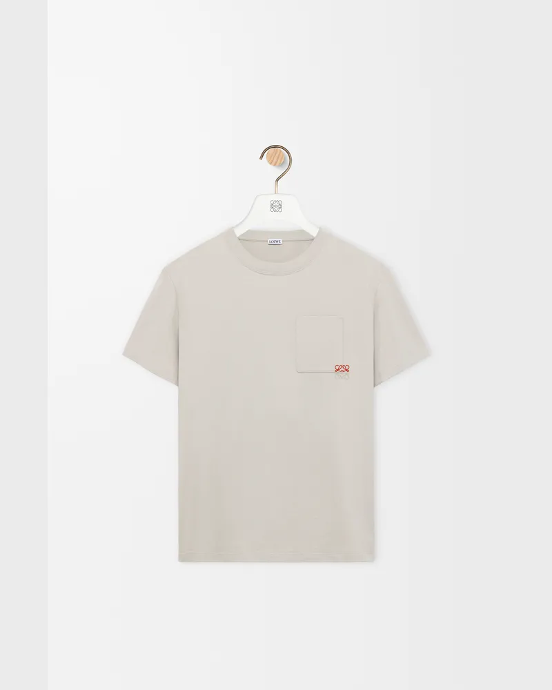 Loewe Relaxed Fit T-shirt In Cotton Size Hombre Light