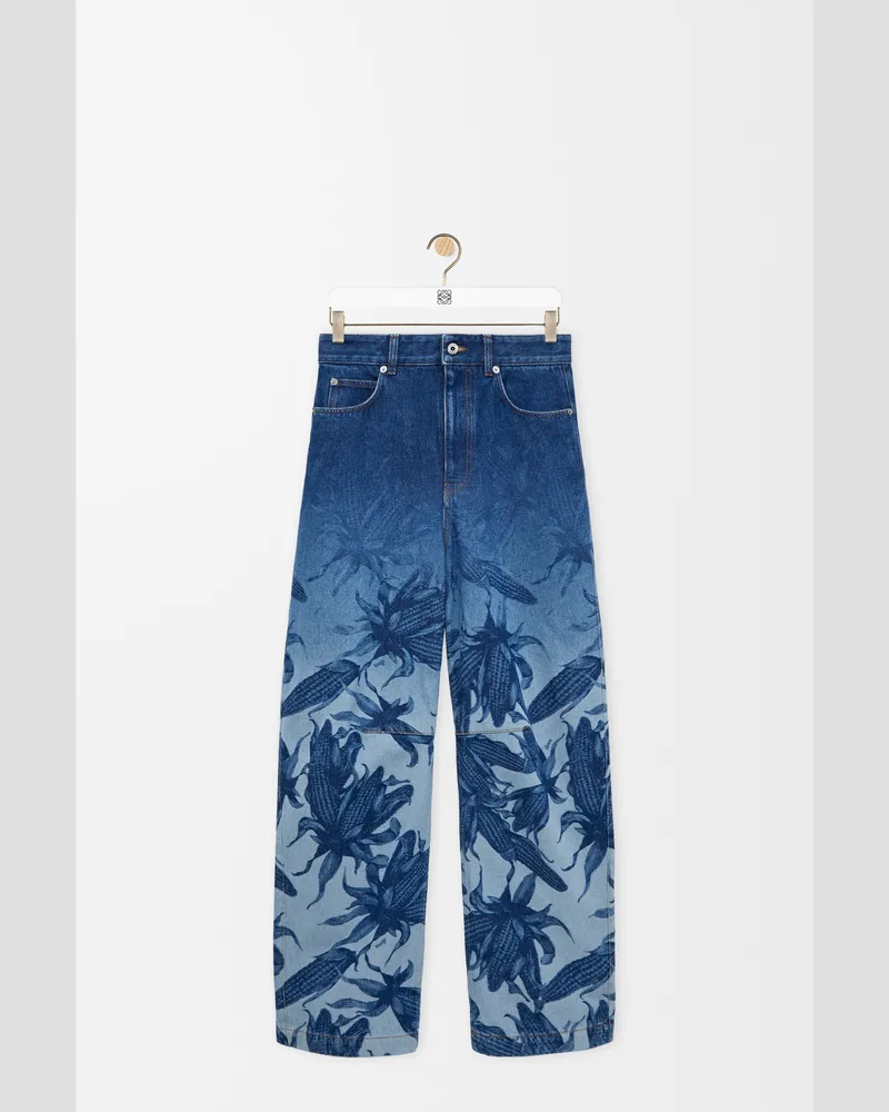 Loewe Barrel Jeans In Denim Size Mujer Denim