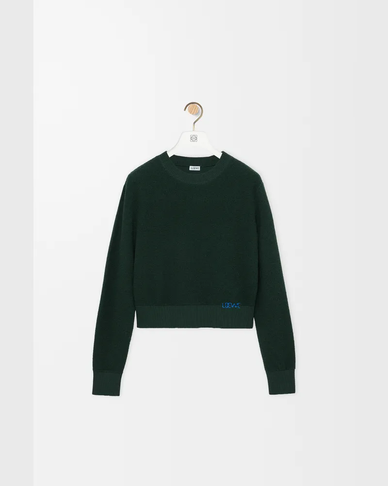 Loewe Sweater In Wool Size Mujer Dark
