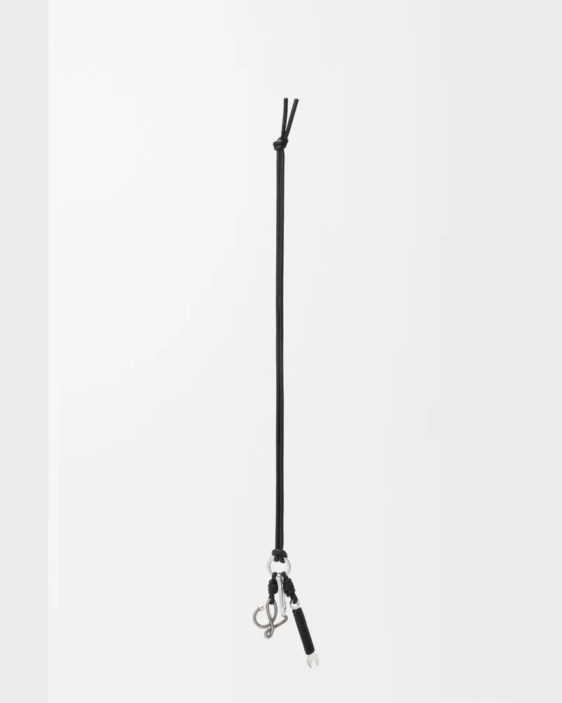 Loewe Multi Tool Charm In Brass And Leather skin Mujer Black