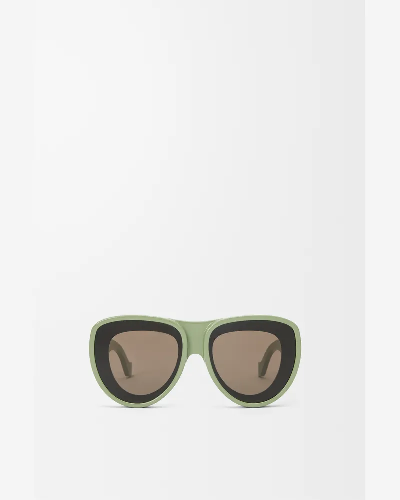 Loewe Front Lenses Aviatior Sunglasses Mujer Grey
