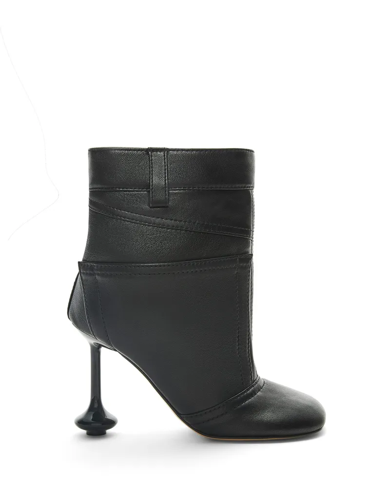 Loewe Luxury Toy ankle bootie in nappa lambskin Black