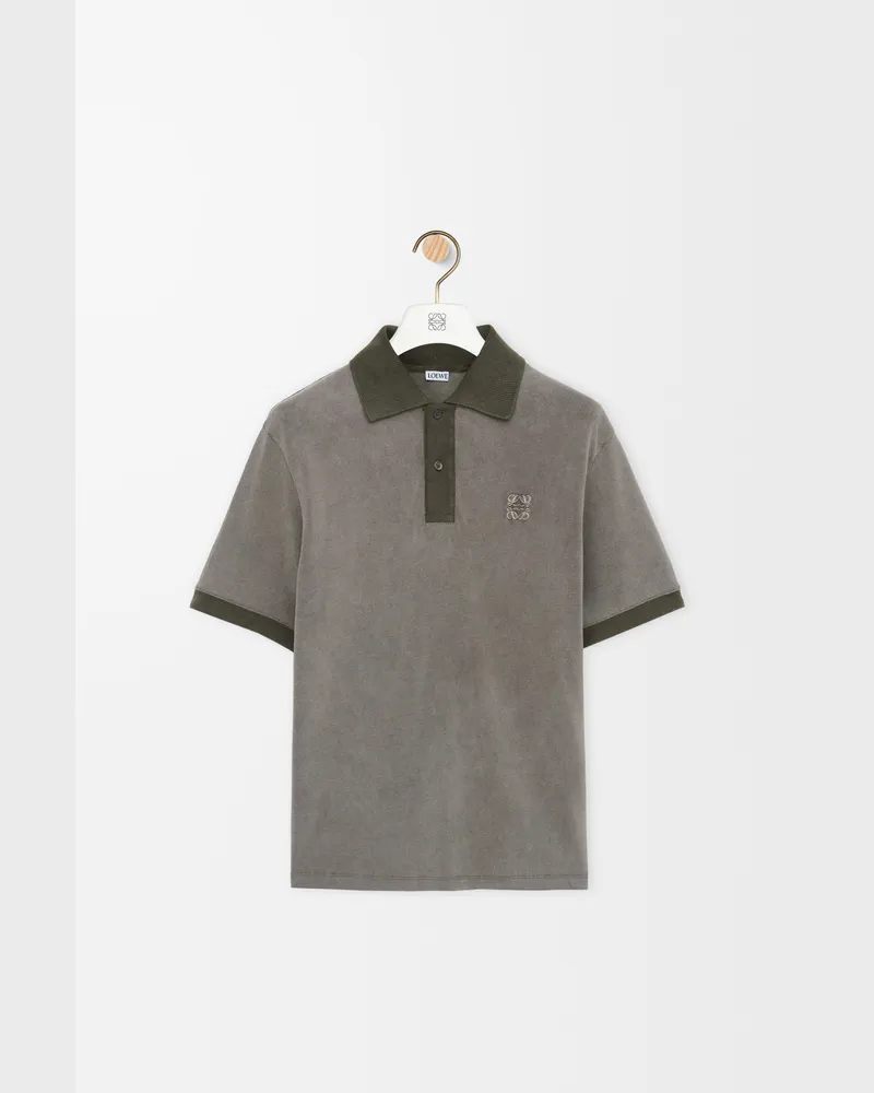 Loewe Polo In Cotton Size Hombre Khaki