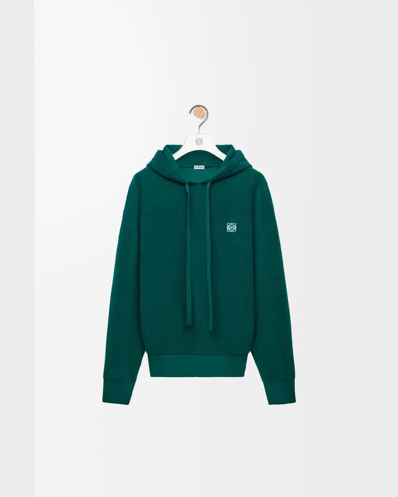 Loewe Luxury Hoodie in wool Dark