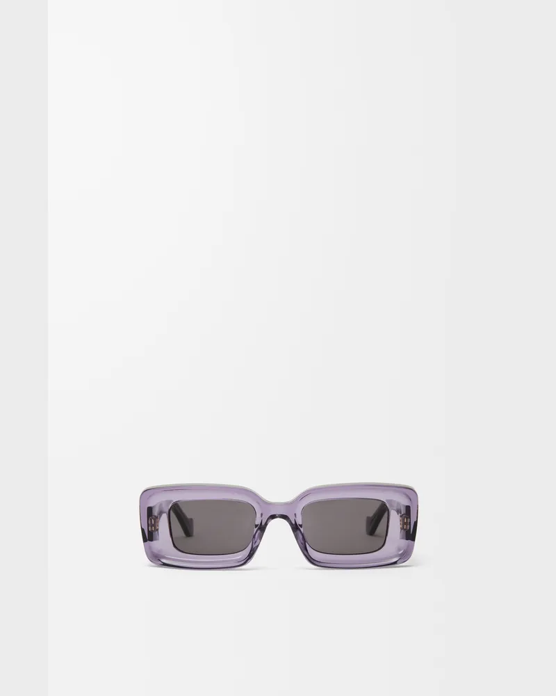 Loewe Rectangular Sunglasses Mujer Transparent