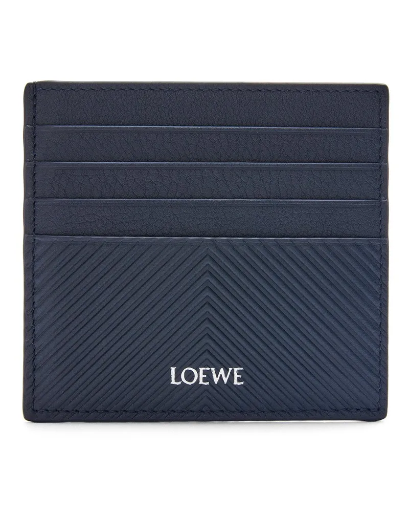 Loewe Luxury Open cardholder in textured classic calfskin Deep