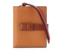 Luxury Compact zip wallet in soft grained calfskin