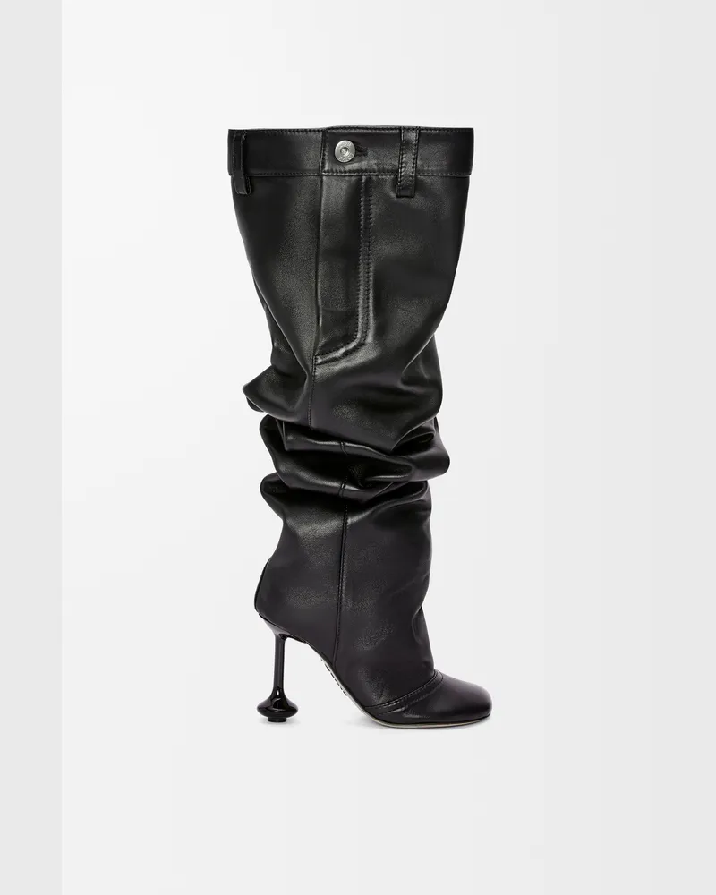 Loewe Toy Over The Knee Boot In Nappa Lambskin Size Mujer Black