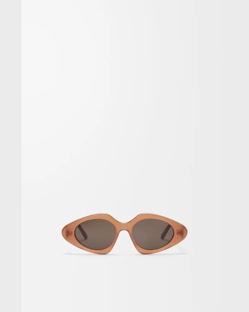 Loewe Triangle Slim Sunglasses Mujer Milky
