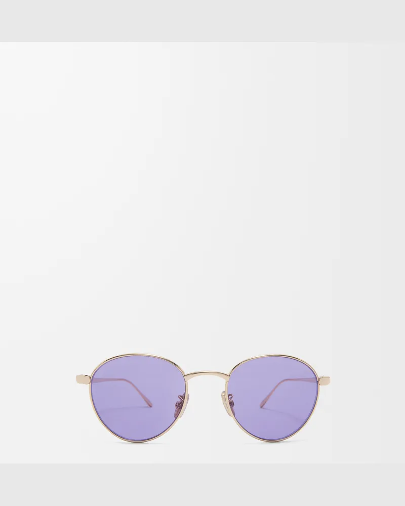 Loewe Groove Round Sunglasses Hombre Purple