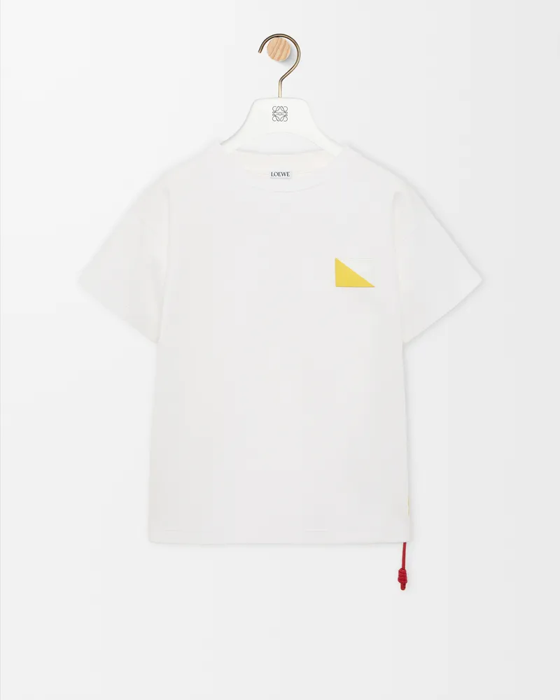 Loewe T-shirt In Cotton Blend Size Mujer White
