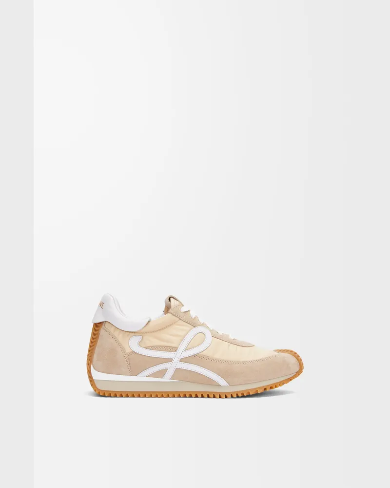 Loewe Flow Runner In Nylon And Suede Size Mujer Light