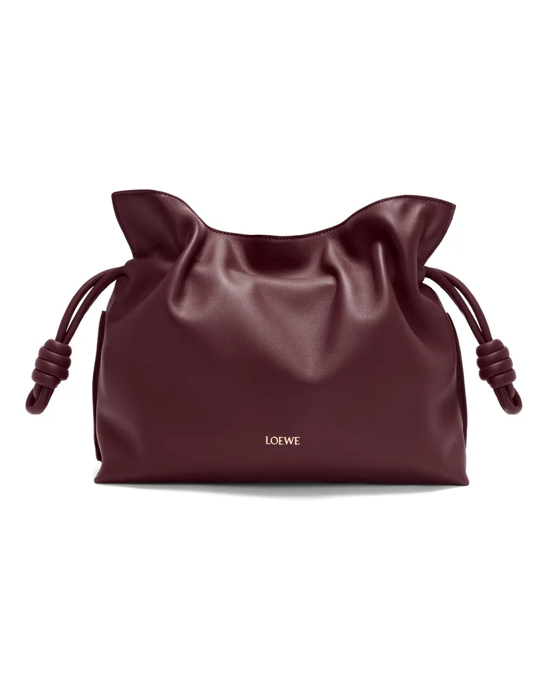 Loewe Luxury Medium Flamenco clutch in nappa calfskin Dark