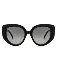 Loewe Luxury Butterfly sunglasses in acetate Black