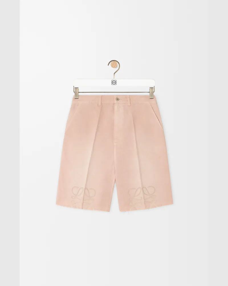 Loewe Anagram Shorts In Cotton Size Mujer Light