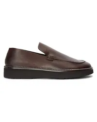 Loewe Luxury Faro loafer in vegetal calfskin Dark