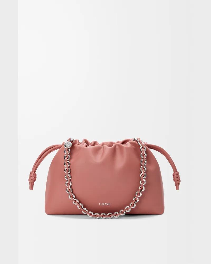 Loewe Medium Flamenco Purse In Mellow Nappa Lambskin Mujer Blush
