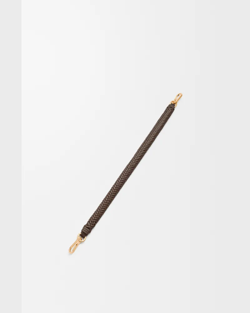 Loewe Arrow Short Strap In Leather skin Mujer Chocolate