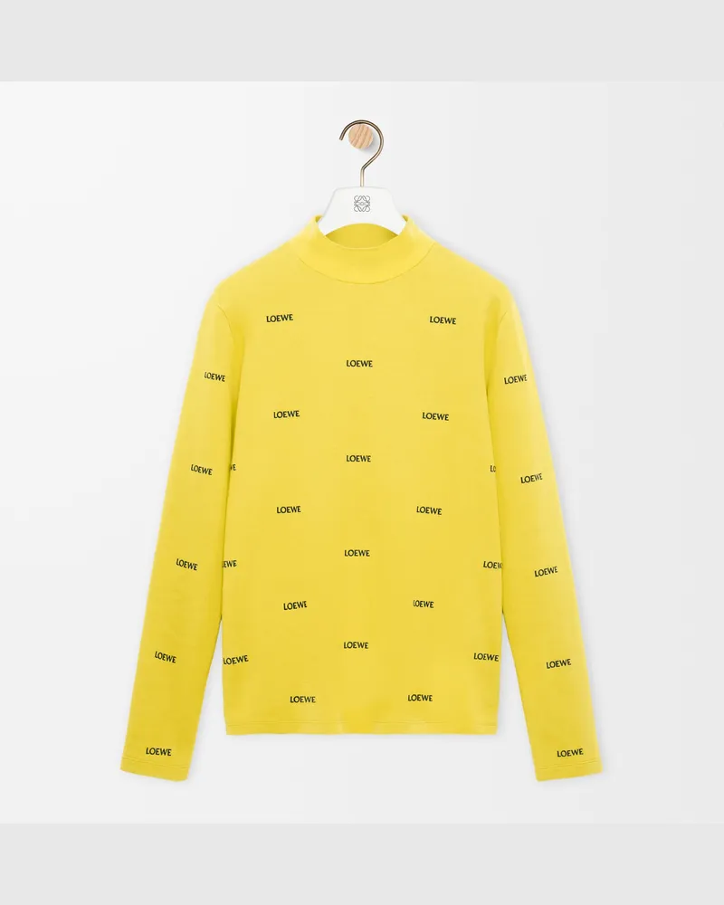 Loewe Top In Viscose Blend Size Mujer Yellow