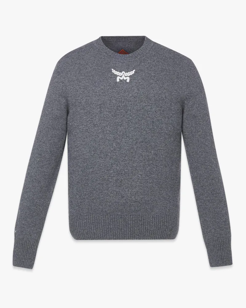 MCM Laurel Pullover aus Wolle und recyceltem Kaschmir Dark