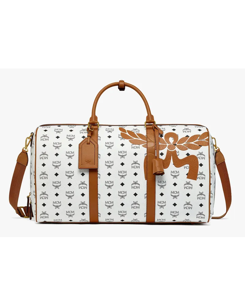 MCM Ottomar Weekender in Mega Laurel Visetos White