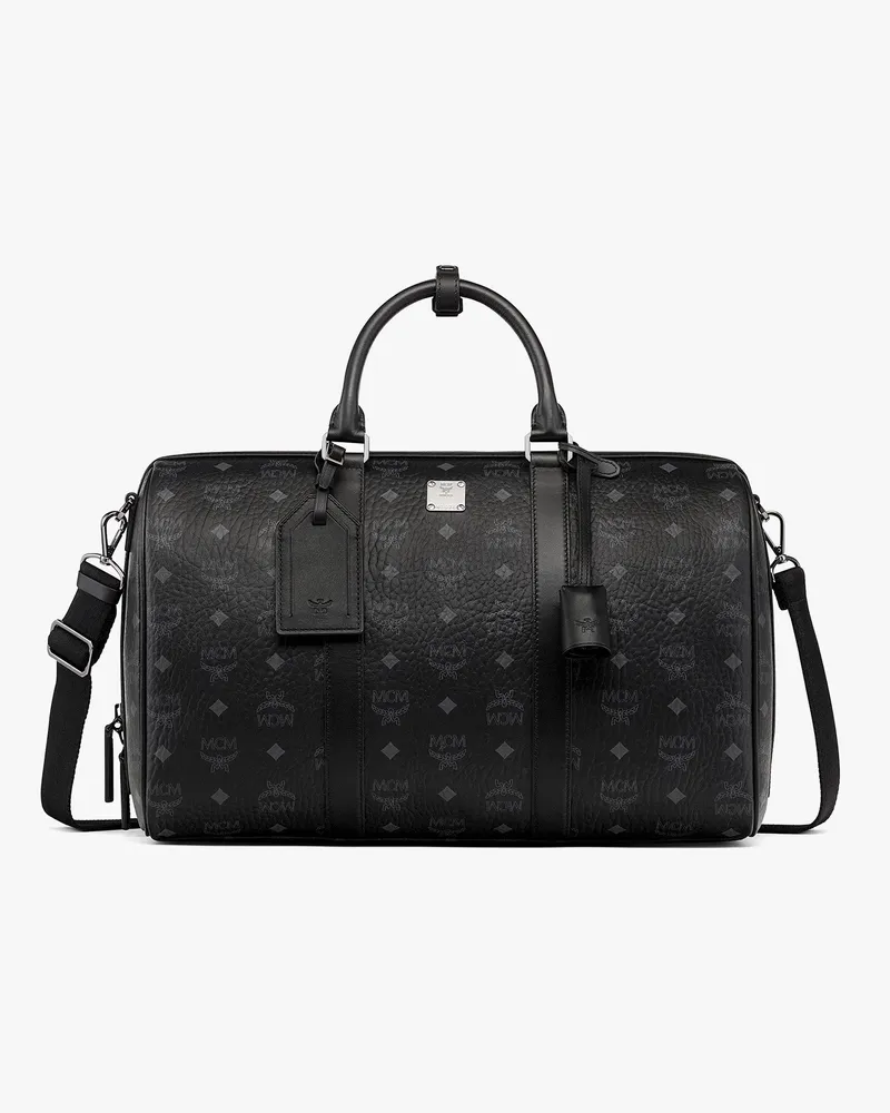 MCM Ottomar Weekender in Visetos Black