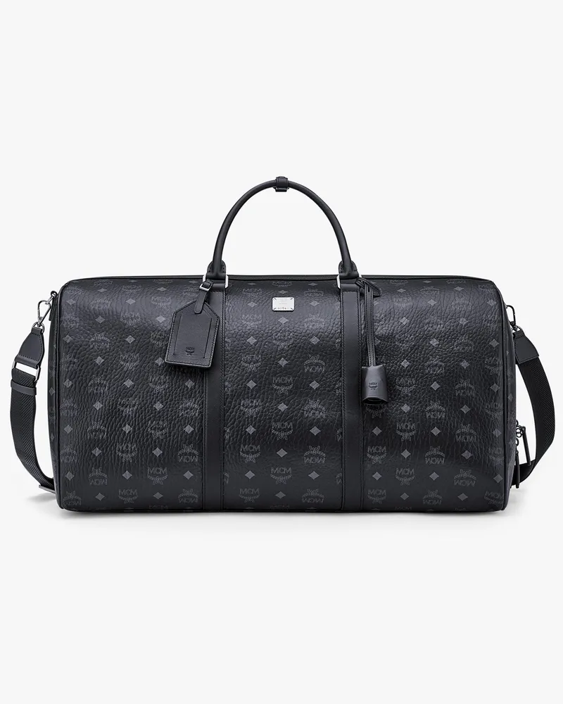 MCM Ottomar Weekender in Visetos Black