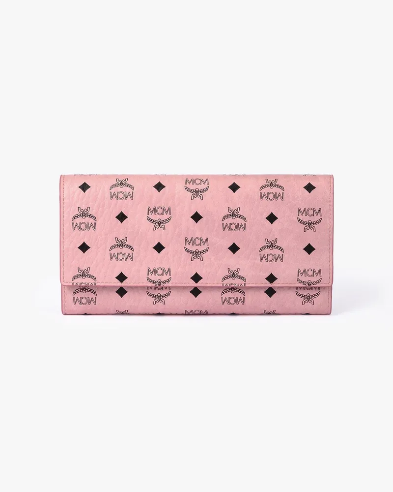 MCM Aren Portemonnaie in Visetos Soft