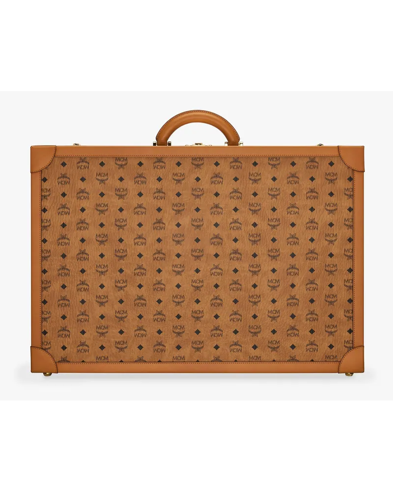 MCM Koffer in Visetos Cognac