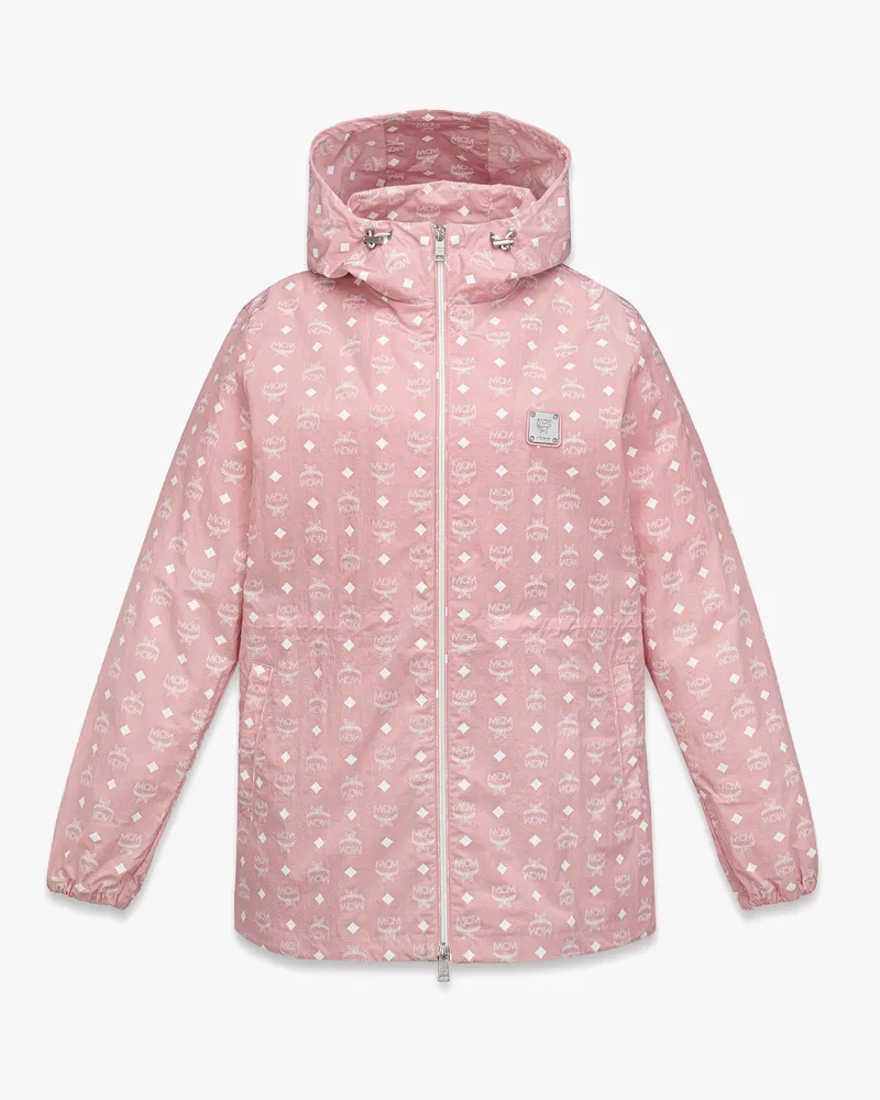 MCM Kapuzen-Windjacke aus ECONYL mit Monogramm-Print Soft